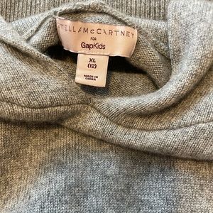 girls size 12 stella mccartney for gap cashmere hoody